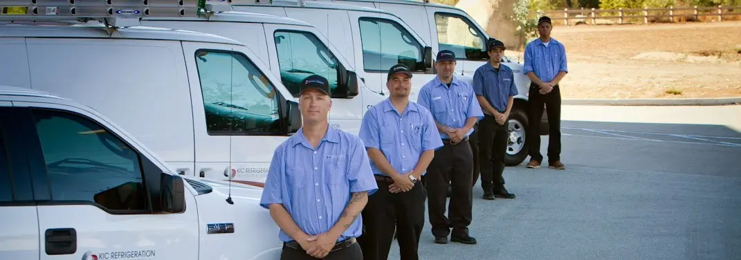 KIC Refrigeration crew ready for Mini Split Repair jobs across Charlotte